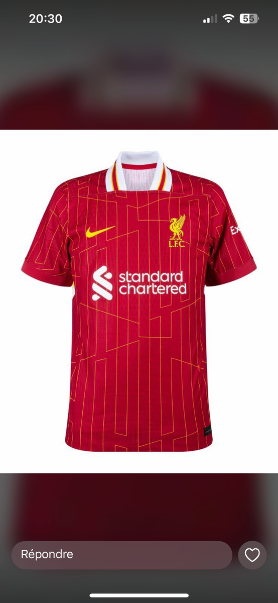 Maillot version supporter