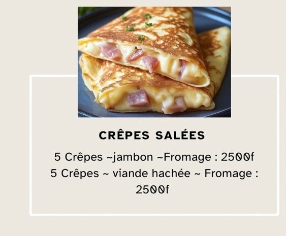 Crêpes Salées Délicieuses