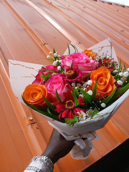 Rose naturelles