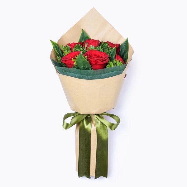 Red roses bouquet