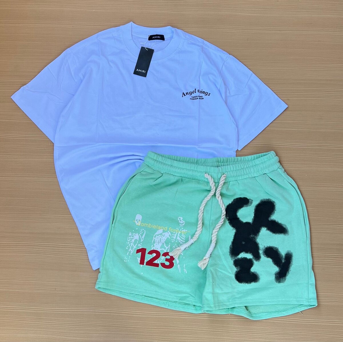 T-shirt & shorts combo