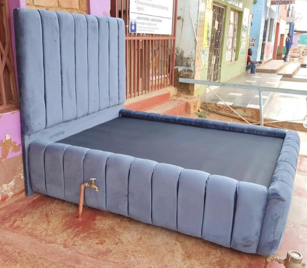 Bed with headboard
