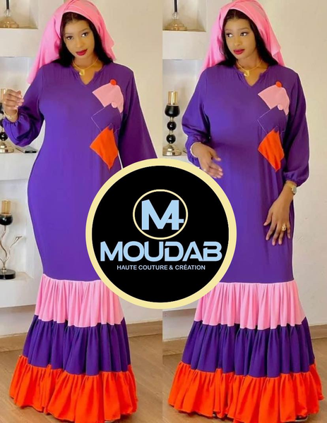 Boubou+ foulard