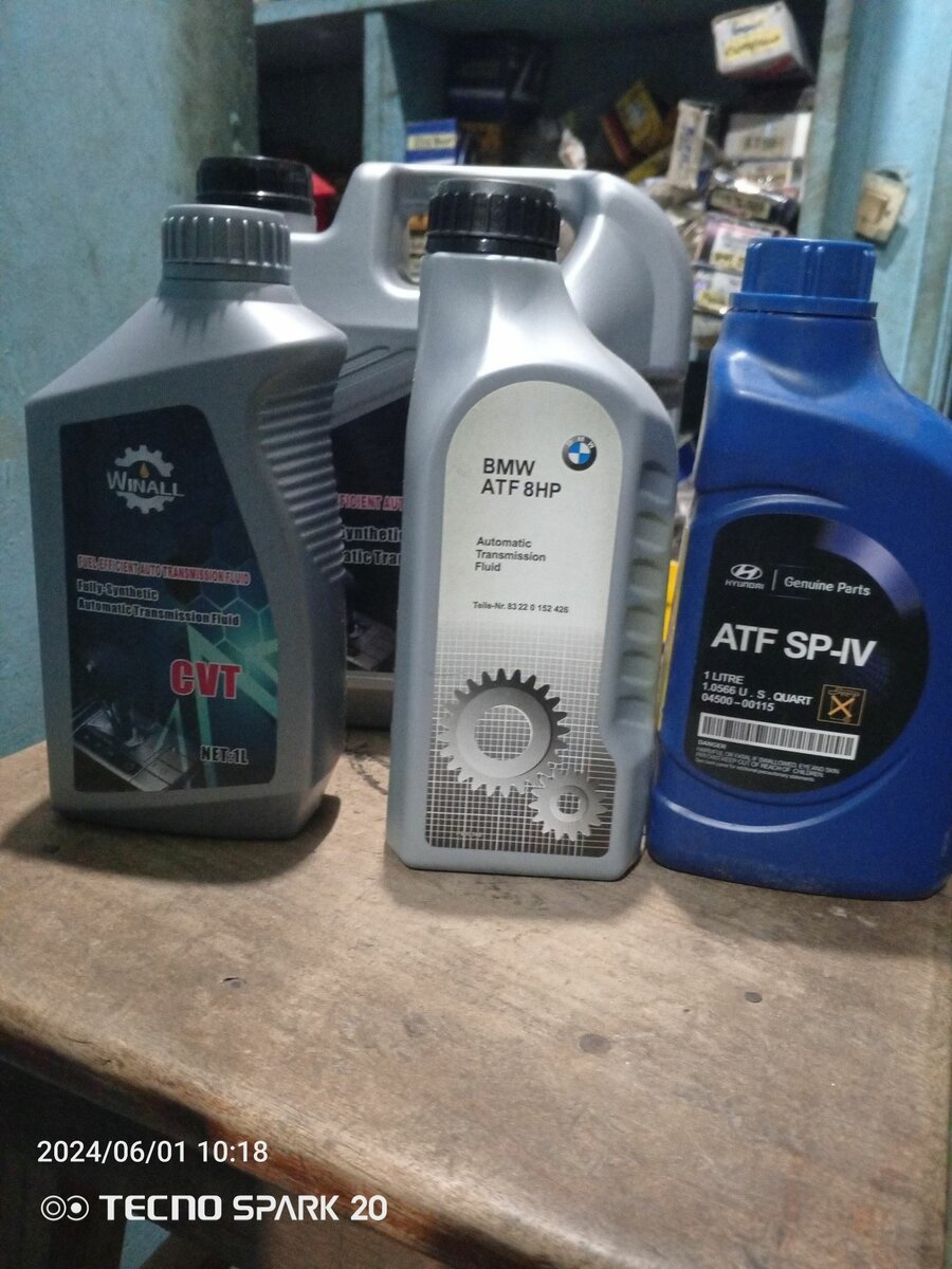 Huile de boite automatique nissan -BMW-Hyundai