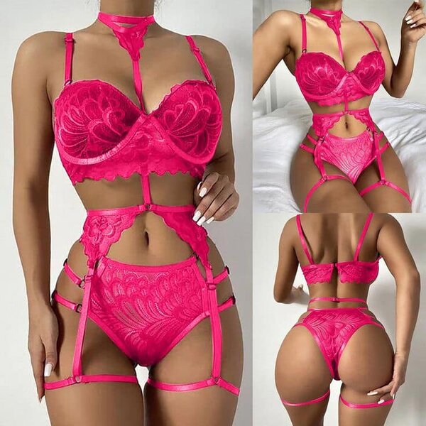 3 piece lingerie 