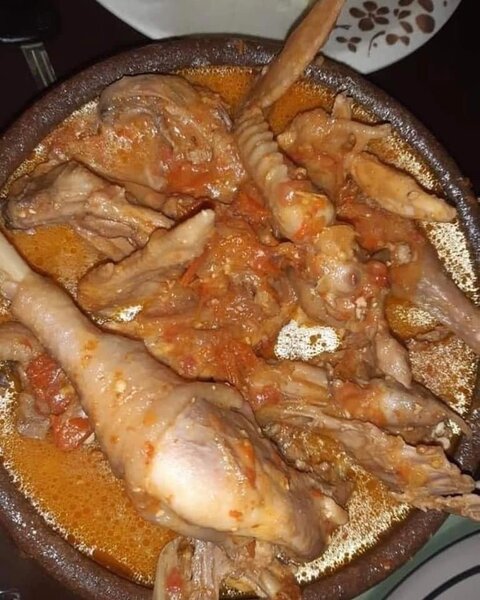 Soupe de poulet avec riz atiék