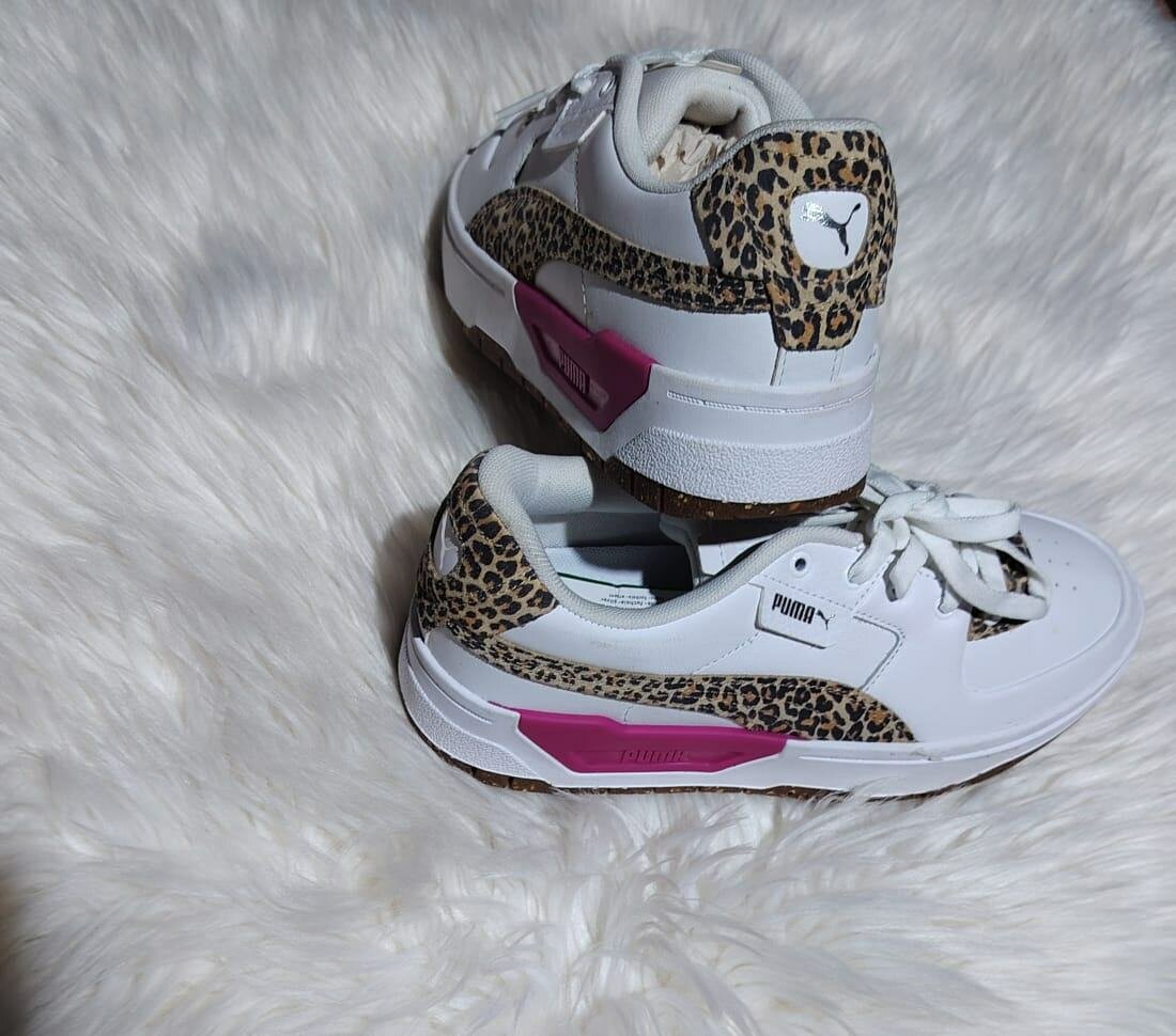 Baskets Puma Léopard Femme