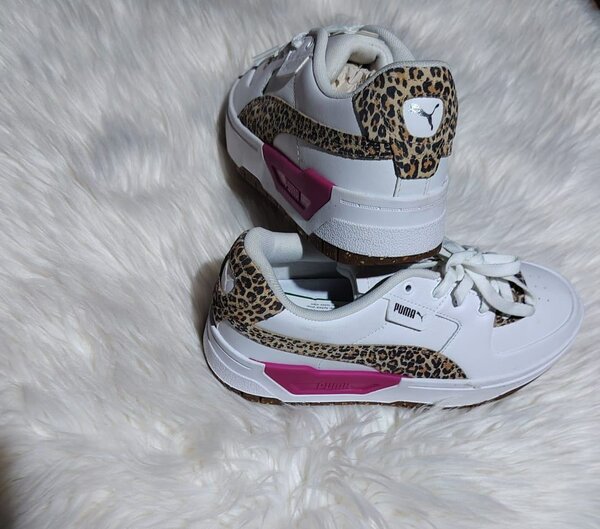 Baskets Puma Léopard Femme