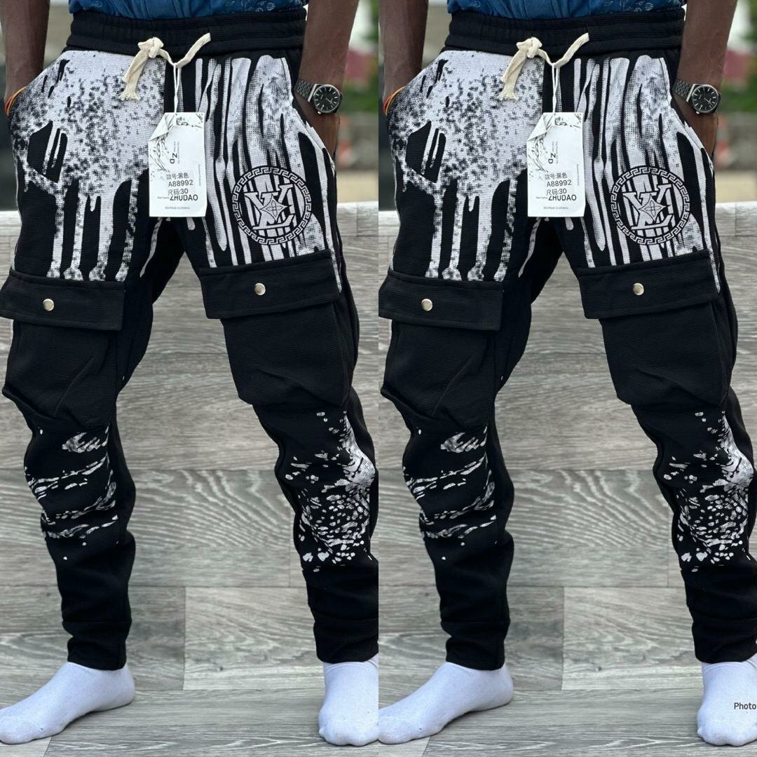Pantalon cargo streetwear homme