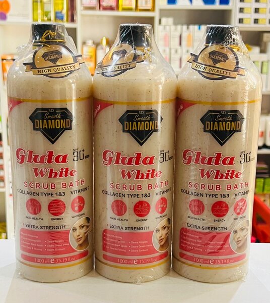 Smooth Diamond Gluta White shower gel