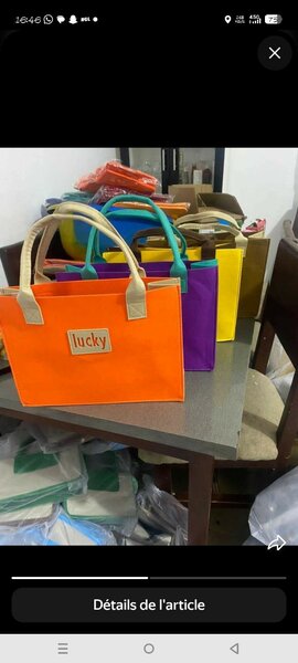 Sac fourre-tout coloré 'Lucky'