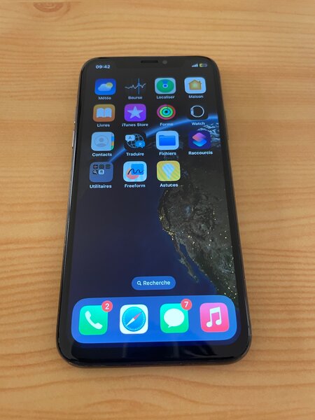 iPhone X noir