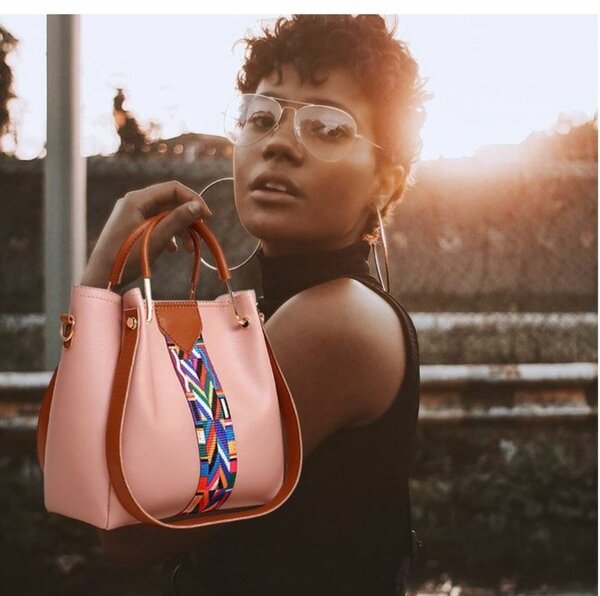 Leather Hangbag Set
