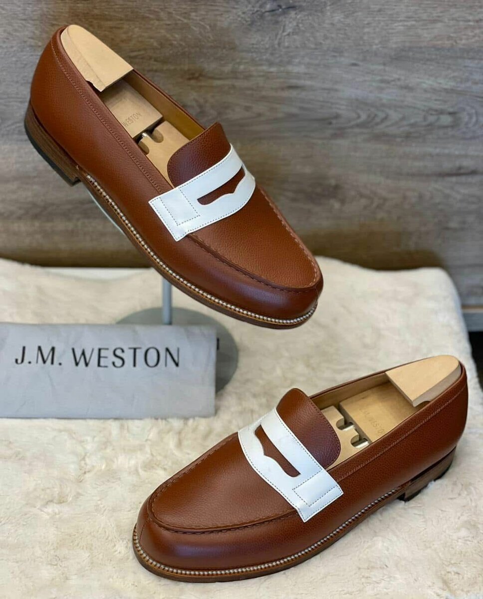 Mocassins en cuir J.M. Weston
