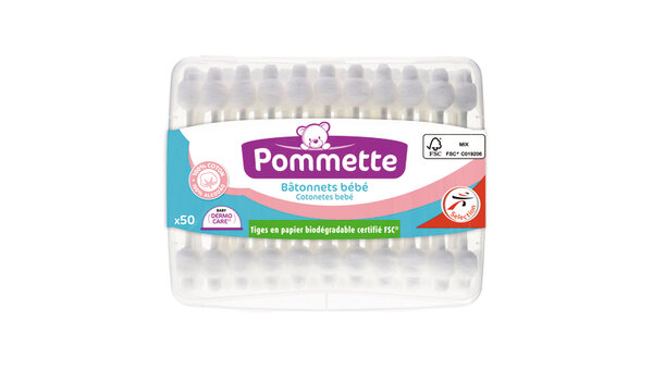 Coton tige pommettes