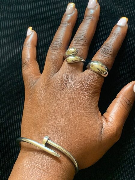 Bracelets and rings