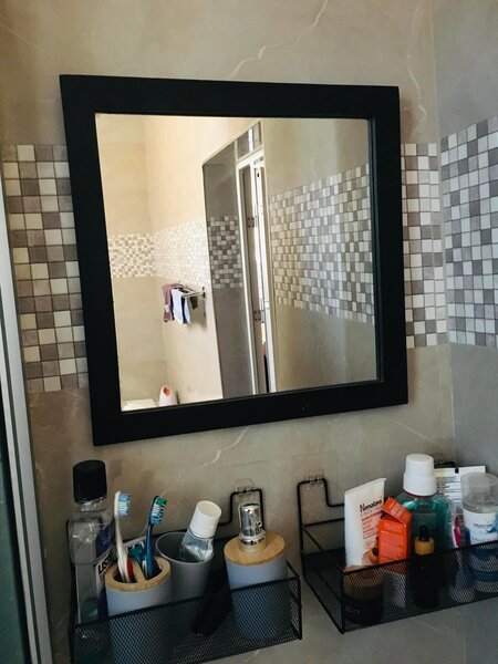 Polished mirror