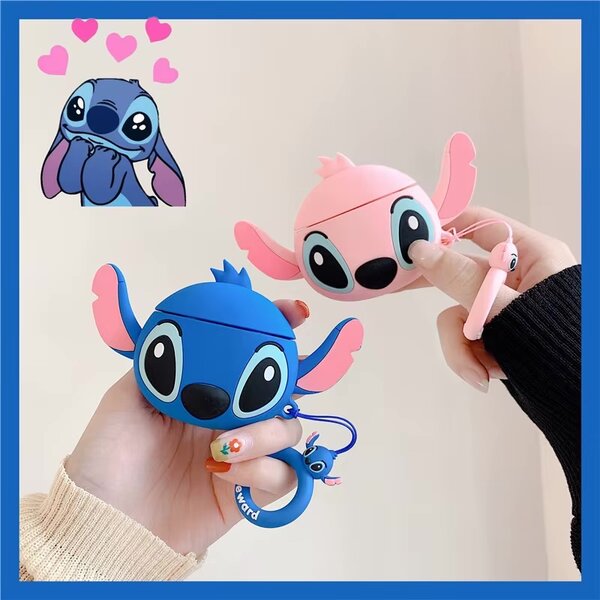 Étui pour écouteur ( coque à écouteur ) STITCH