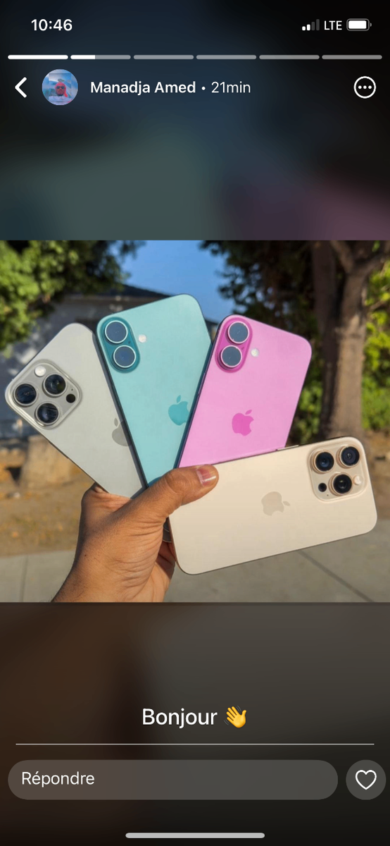 Coques colorées pour iPhone