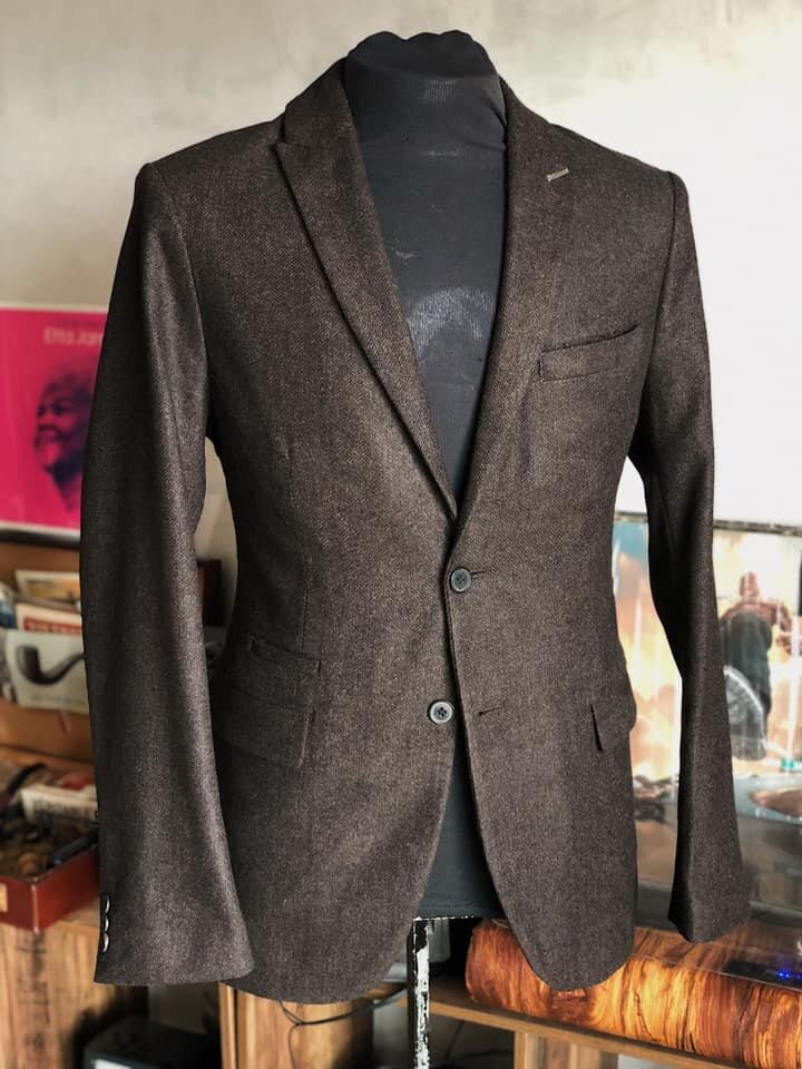 veste homme marron