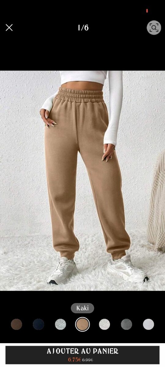 Pantalon de jogging confortable