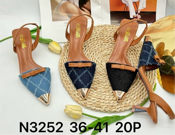 Beautiful Jean Shoe Heels