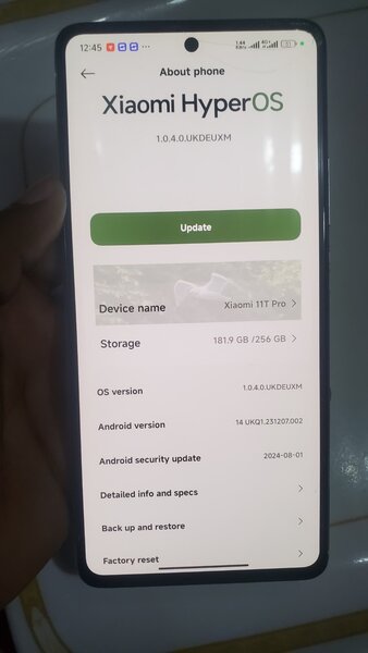 Xiaomi 11t pro