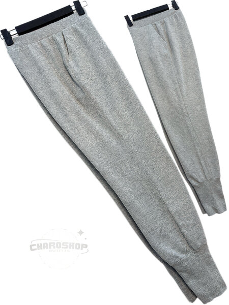 Jogging homme en coton gris