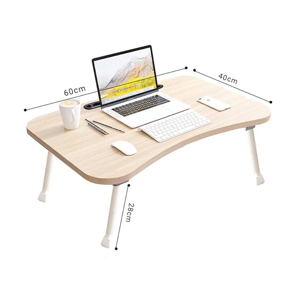 Table de lit pliable en bois