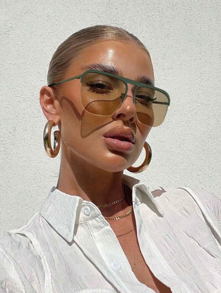 Lunettes de soleil mode élégantes