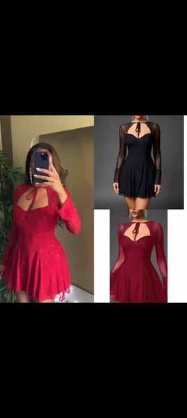 Robe élégante à col découpé