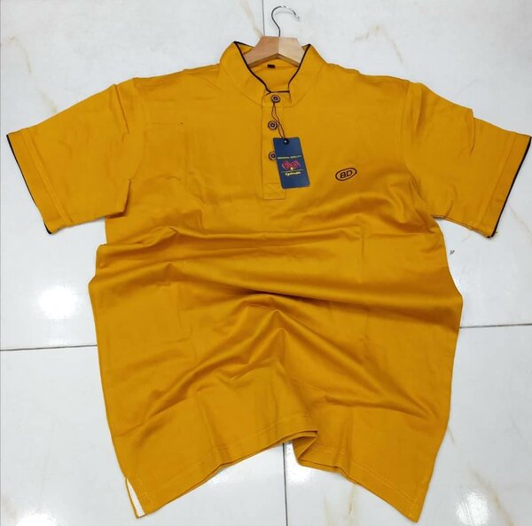 Polo coton colle maho