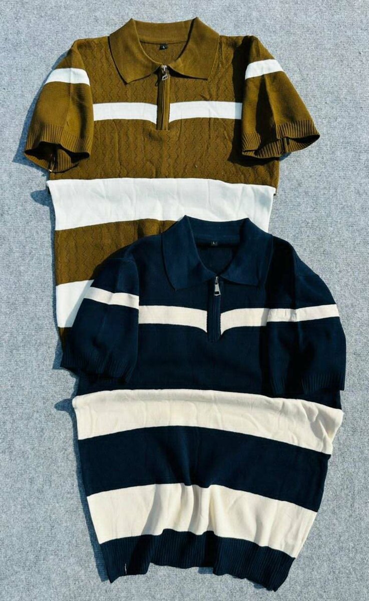 Polos rayés élégants