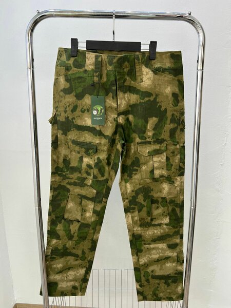 Solid Cargo Pants