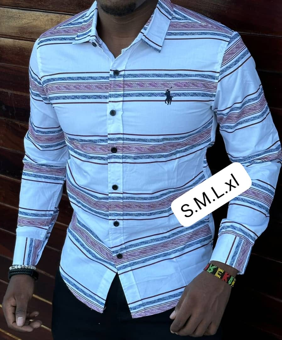 Chemise blanc rouge