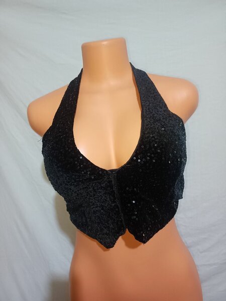 Beautiful Black Crop top(M)