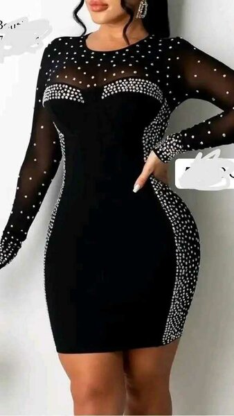 Robe en tissu