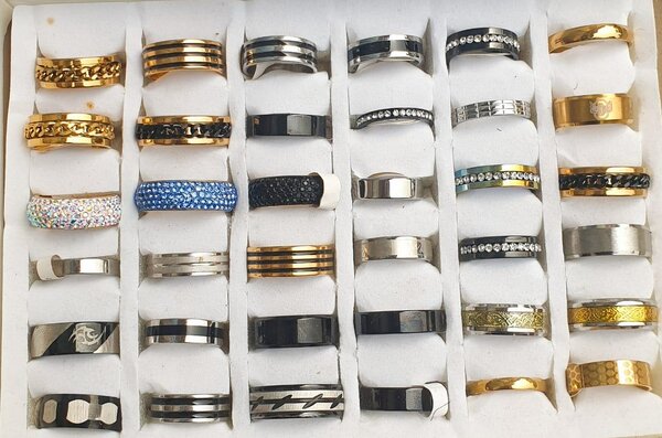 Unisex fashion rings