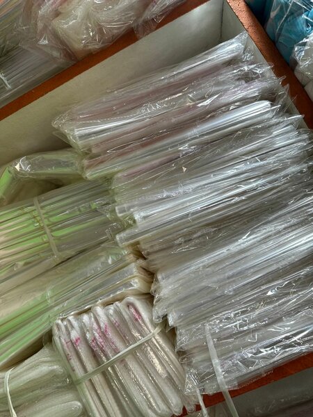 Sachets transparent