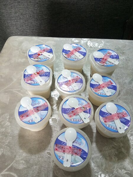 Lait caillé et dèguê Mon Préfé