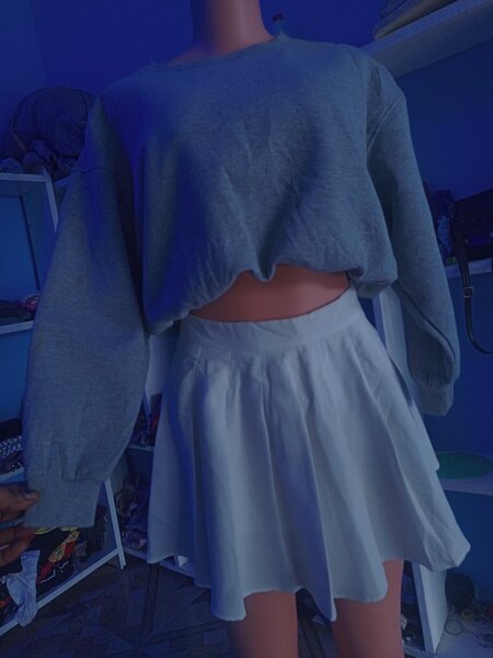 Skirts and crop tops