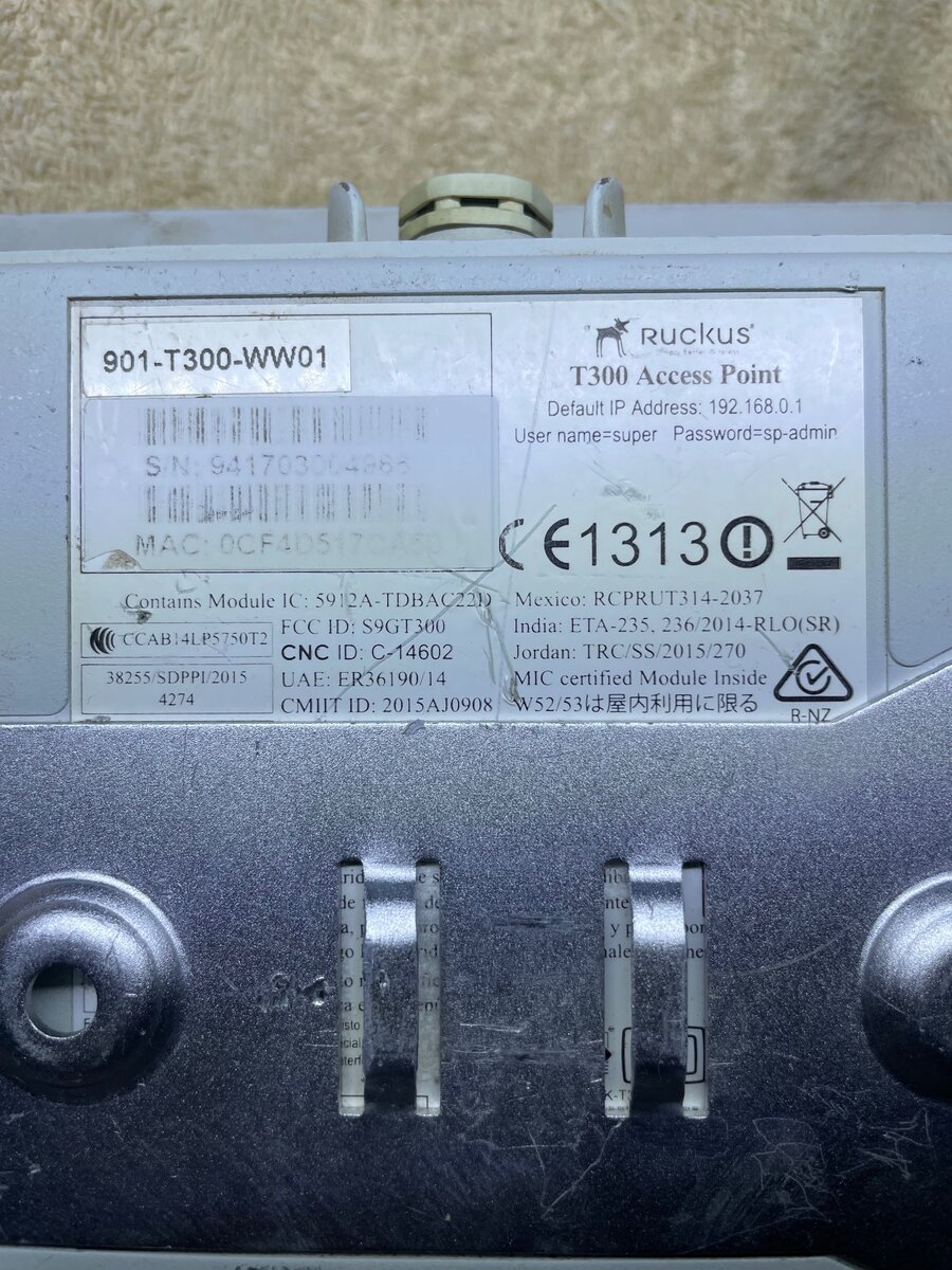 Ruckus T300