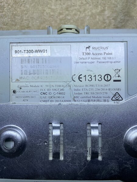 Ruckus T300