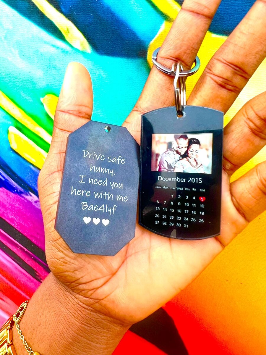 Acrylic keyrings