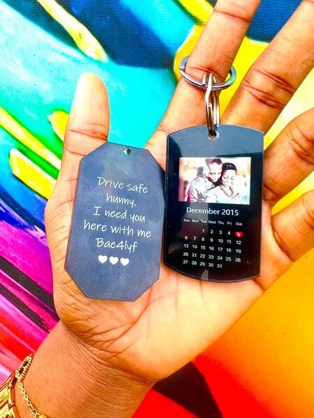 Acrylic keyrings