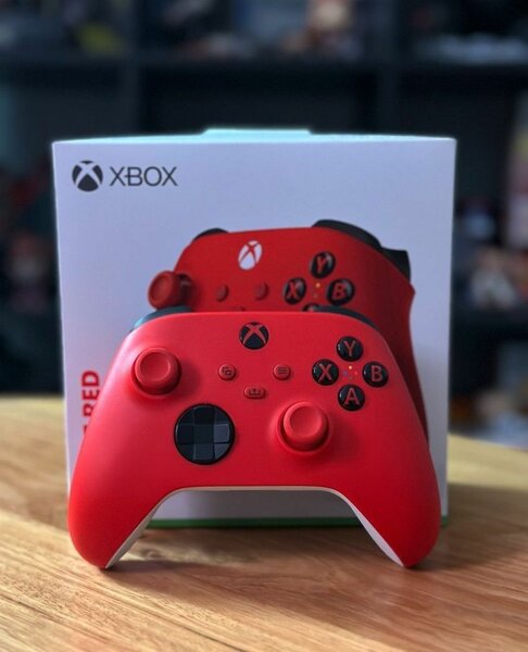 Manette Xbox Sans Fil Rouge