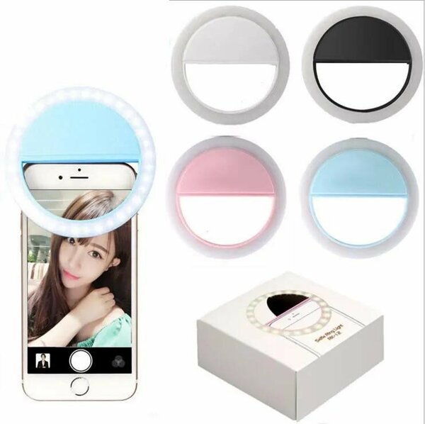 Anneau lumineux selfie portable