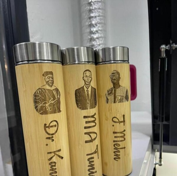 Bamboo bottle