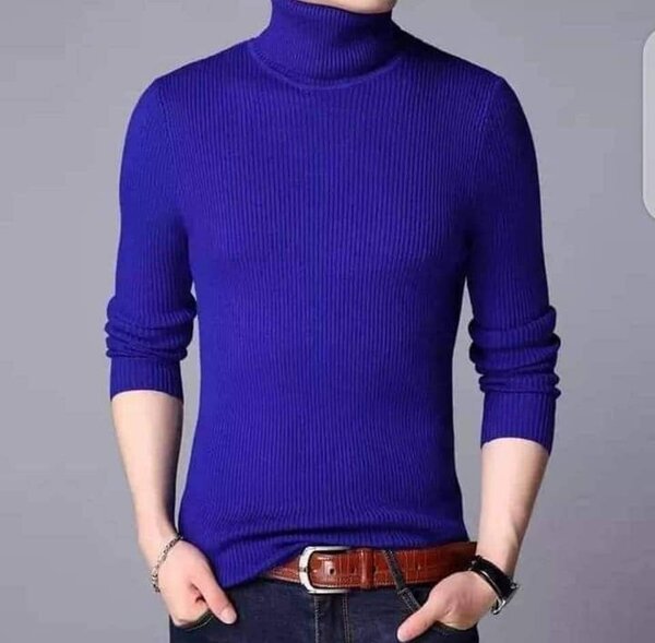 PULL COL ROULÉ homme