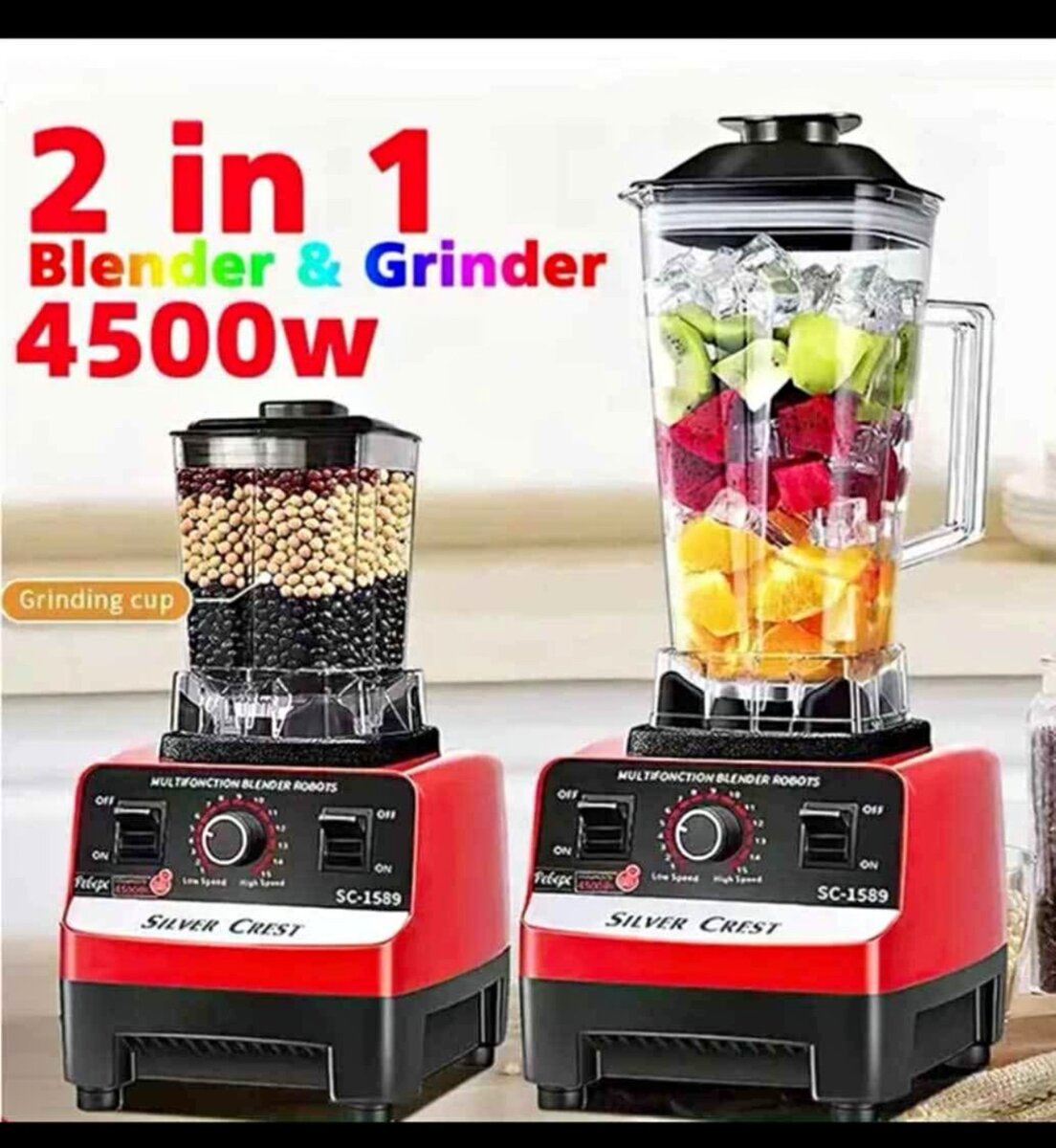 Mixeur 2en1 robot